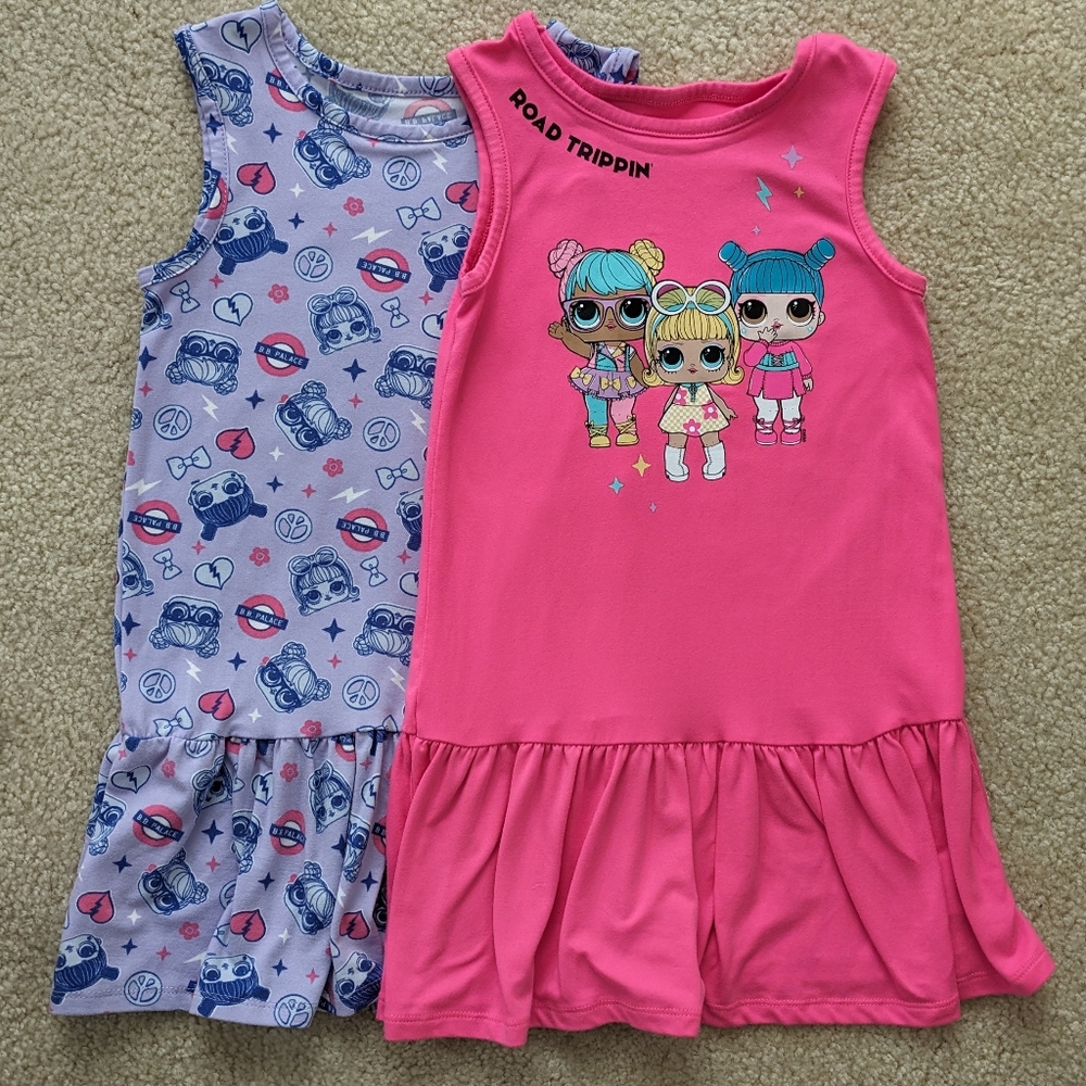 Little Girls L.O.L. Surprise! Dresses (Set of 2) | Size XS/4/5